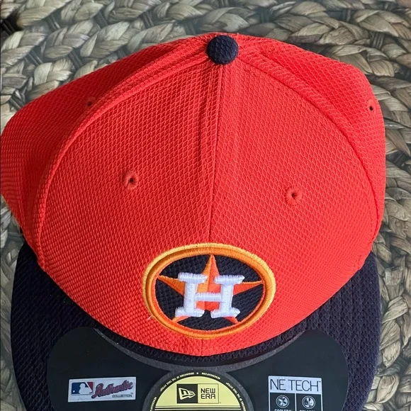 New Era Houston Astros Batting Practice 59FIFTY Fitted Size 7 7/8 - Picture 4 of 4